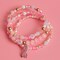 Susan G. Komen Breast Cancer Awareness Pink Letter Beads DIY Bracelet Kit